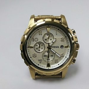 Fossil Men's Dean Chronograph Stainless Watch